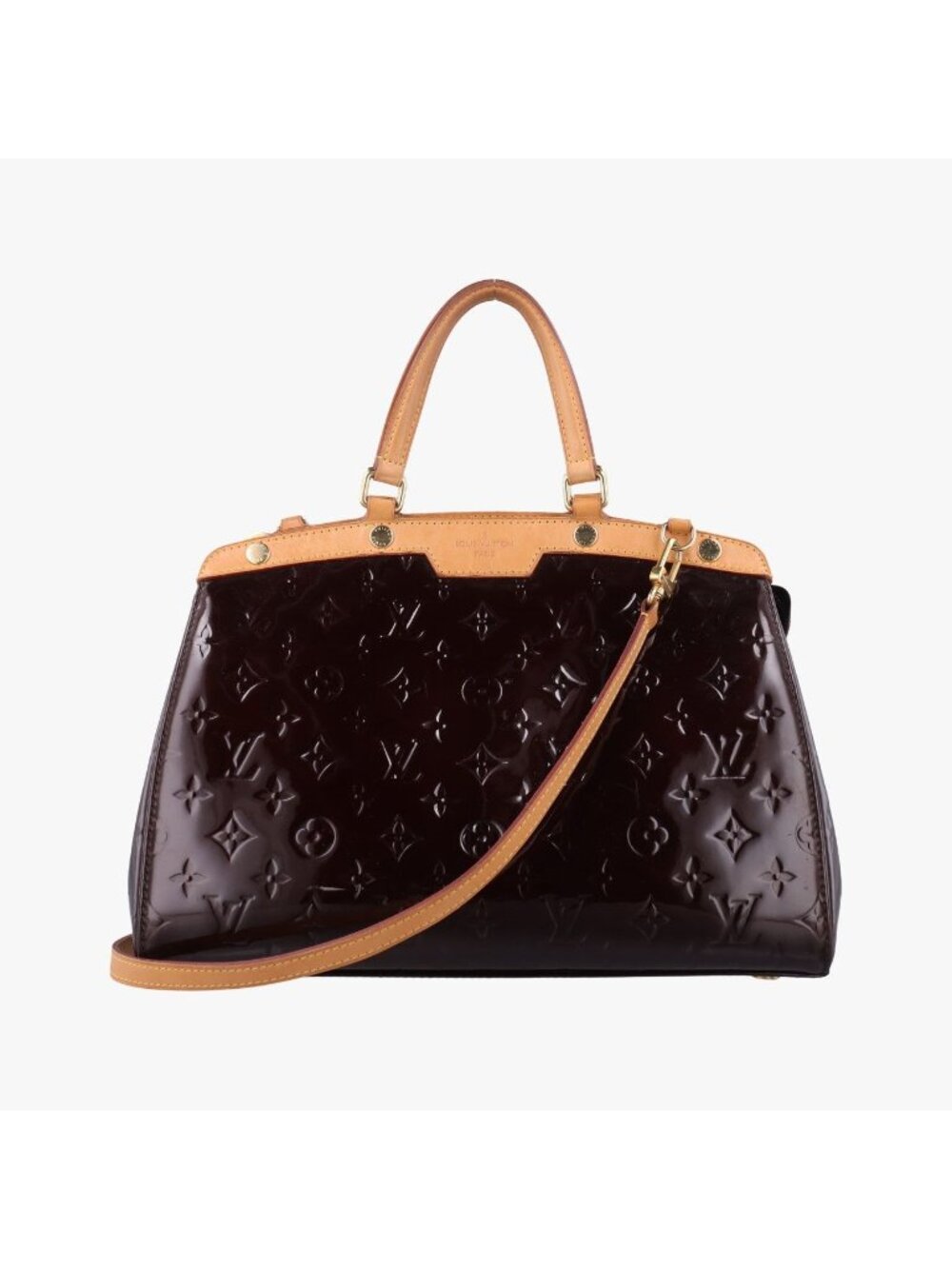 Louis Vuitton Blair MM Amarante Vernis Shoulder Bag